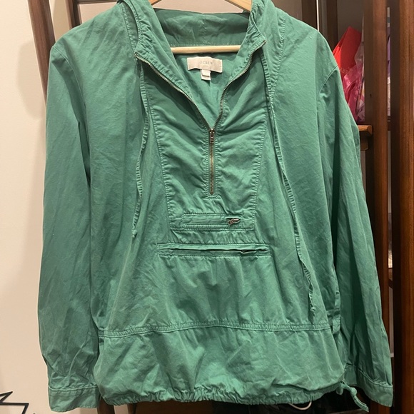 J Crew Kelly green anorak - Picture 2 of 4